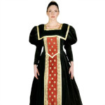 Plus Size Medieval Renaissance Costume Dresses