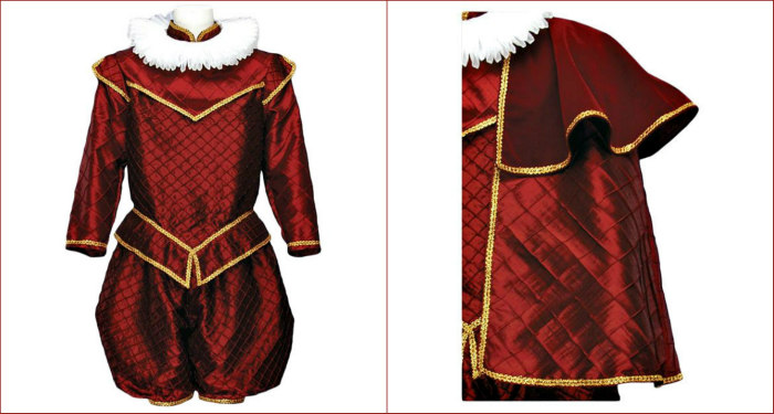 Renaissance Tudor Nobleman Costume - DeluxeAdultCostumes.com