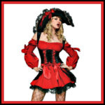 Sexy Vixen Lady Pirate Wench Costume