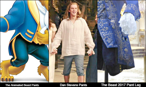 Prince Adam Beauty and the Beast Pant Legs - DeluxeAdultCostumes.com