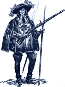 French Kings Guard Musketeer c.1660