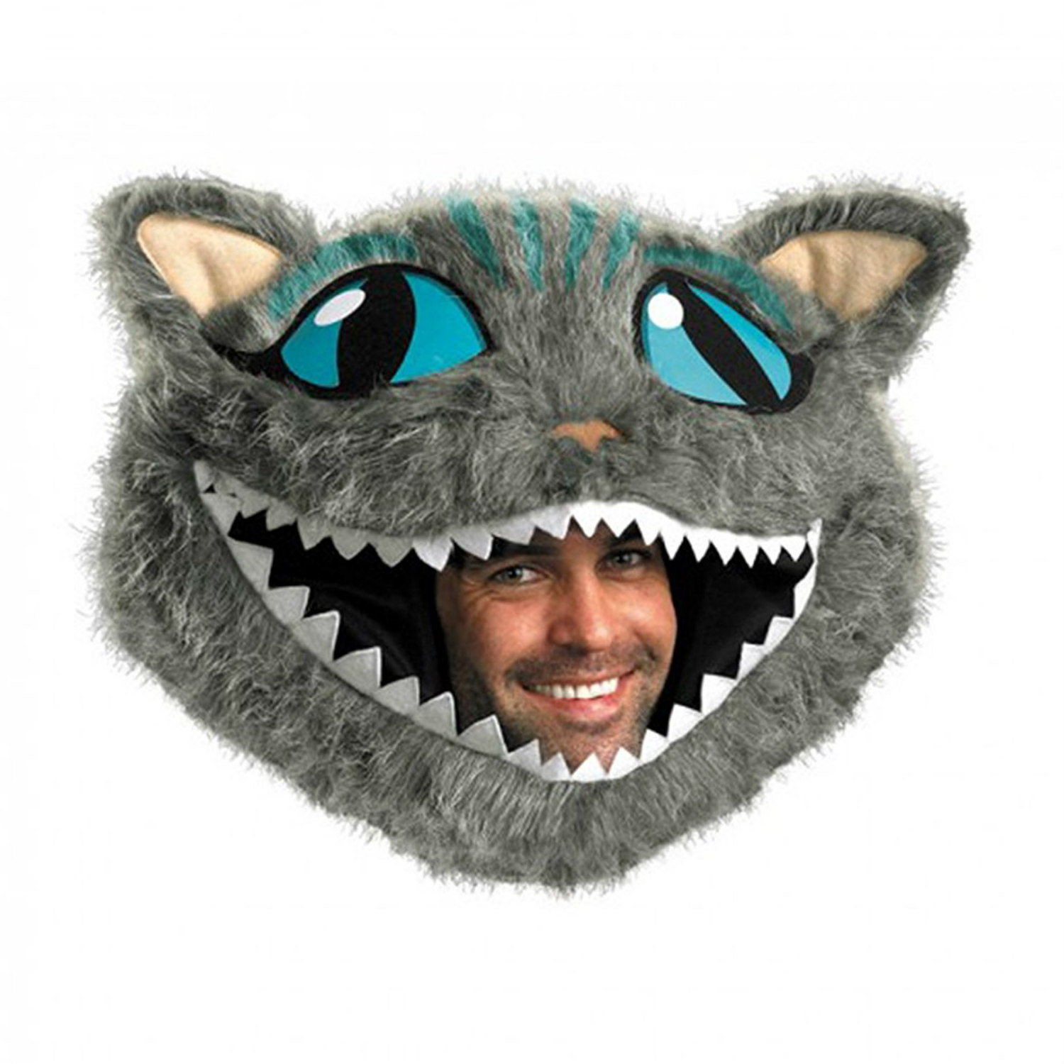 Cheshire Cat Costume Head Mask - DeluxeAdultCostumes.com