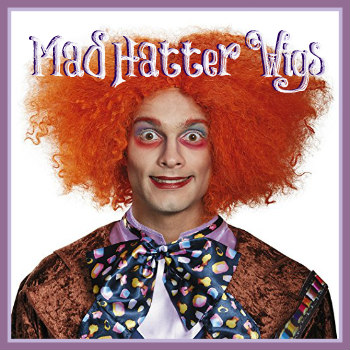 Men's Mad Hatter Alice in Wonderland Wigs