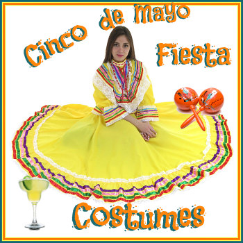 Women Cinco de Mayo Feista Costumes